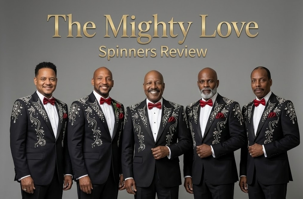 The Mighty Love in coordinated formal suits