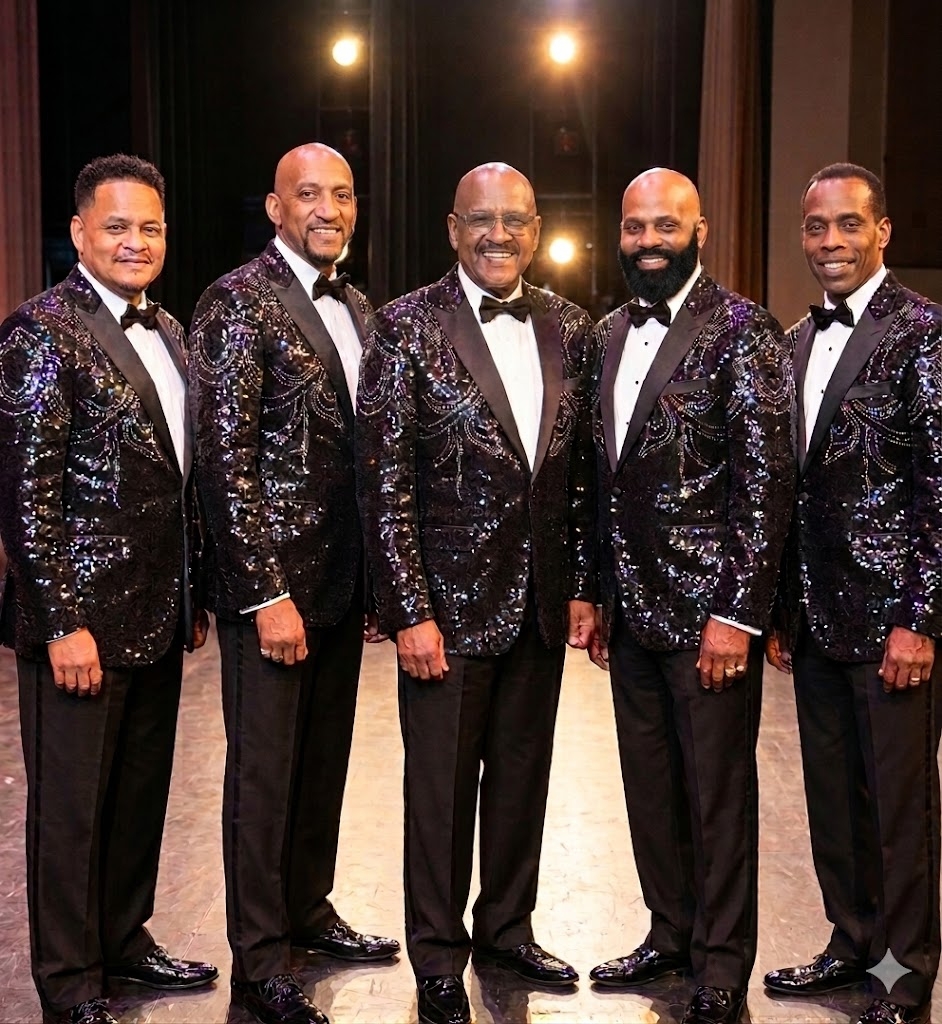The Mighty Love performing group portrait