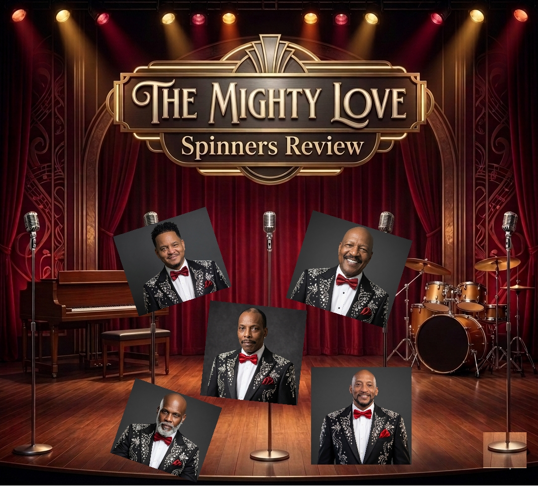 The Mighty Love Spinners Revue stage poster